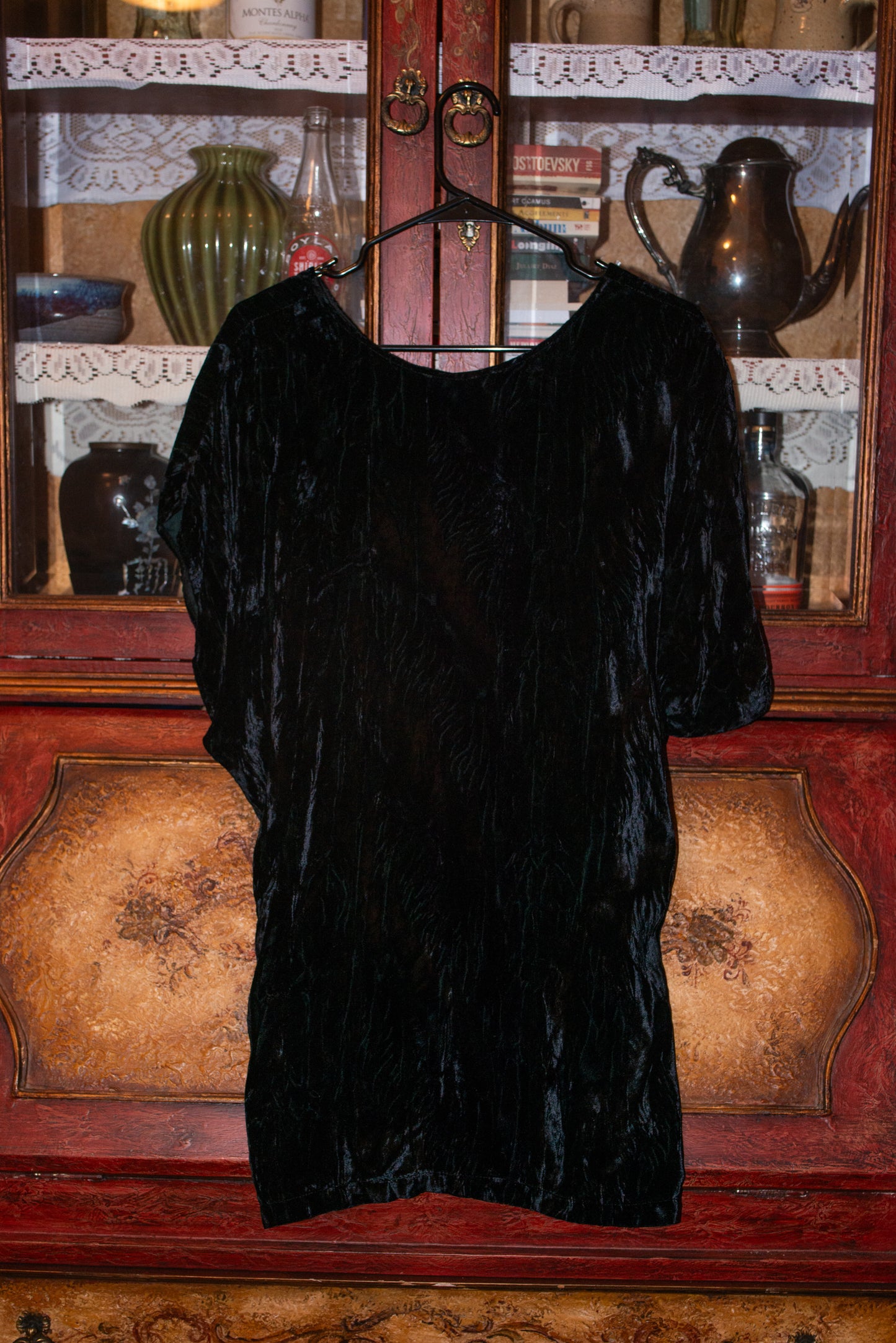 Witchy Woman Velvet Betsey Johnson Dress