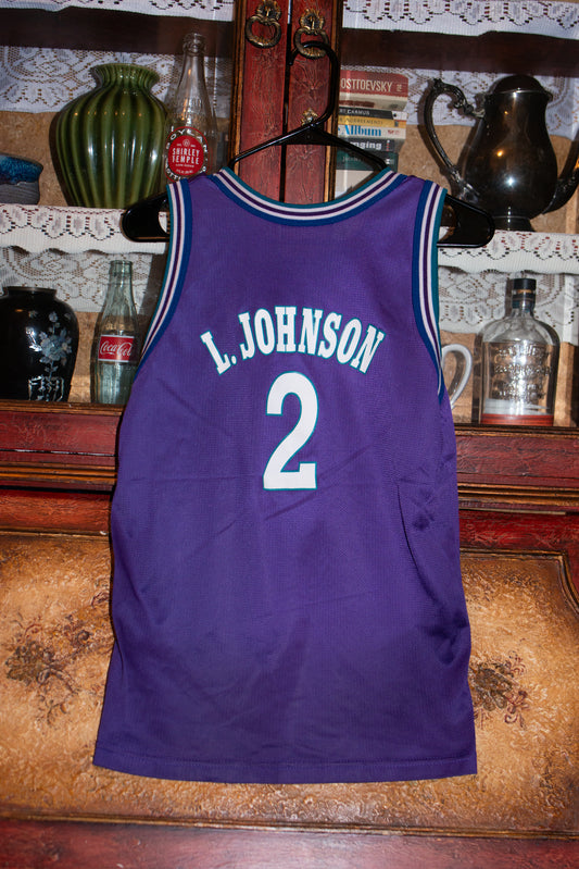 Charlotte Hornets Larry Johnson Jersey