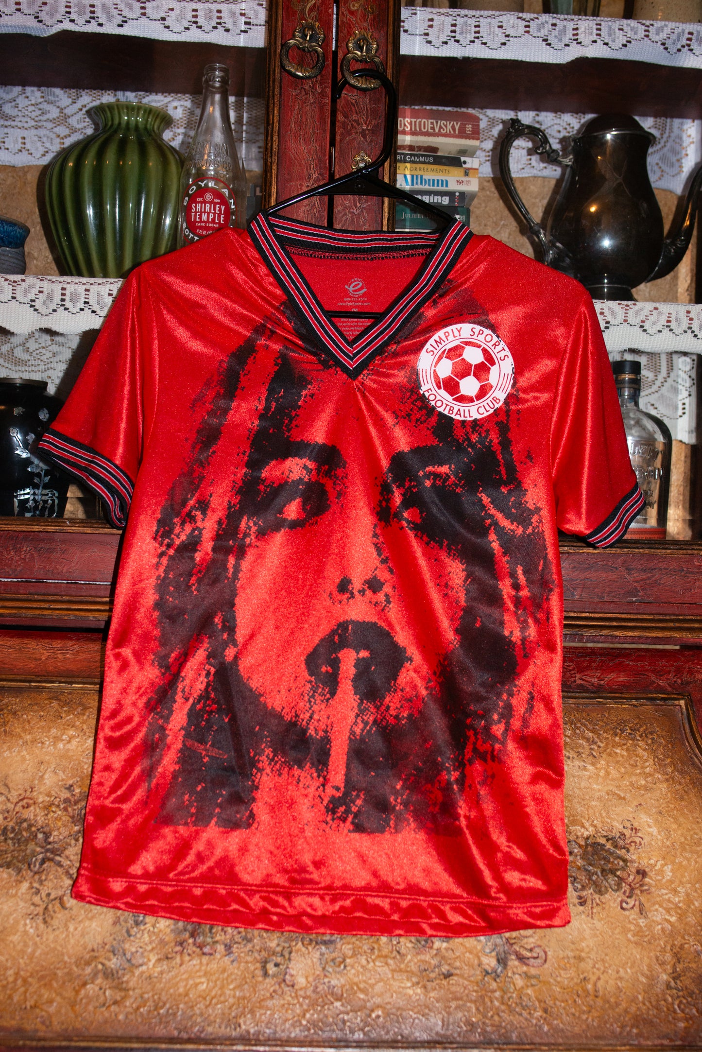 Kayla's Red Soccer Jersey