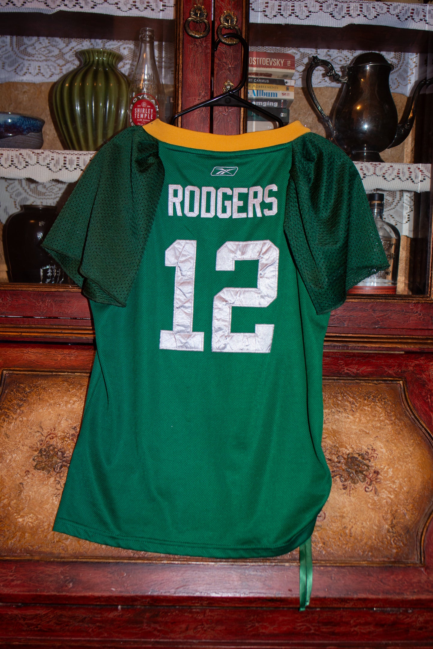 Green Bay Packers Aaron Rodgers Bedazzled Jersey