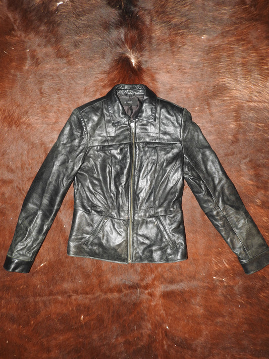 It Girl Rugged Leather Jacket