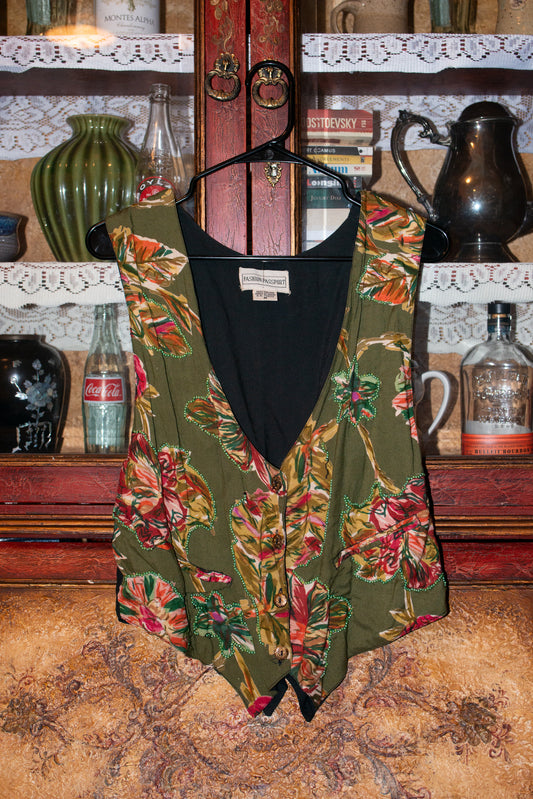 Soul Love Floral Vest