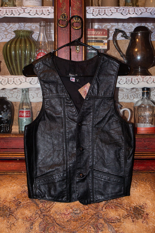 Paranoid Leather Vest