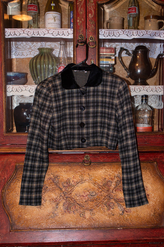 London Calling Cropped Blazer