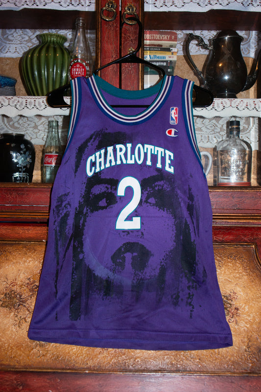 Charlotte Hornets Larry Johnson Jersey