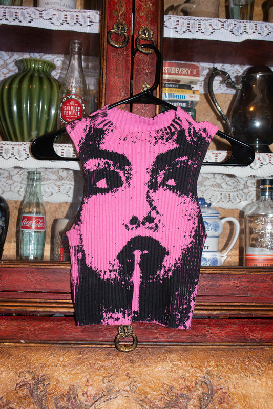 Kayla's Pink Sleeveless Sweater